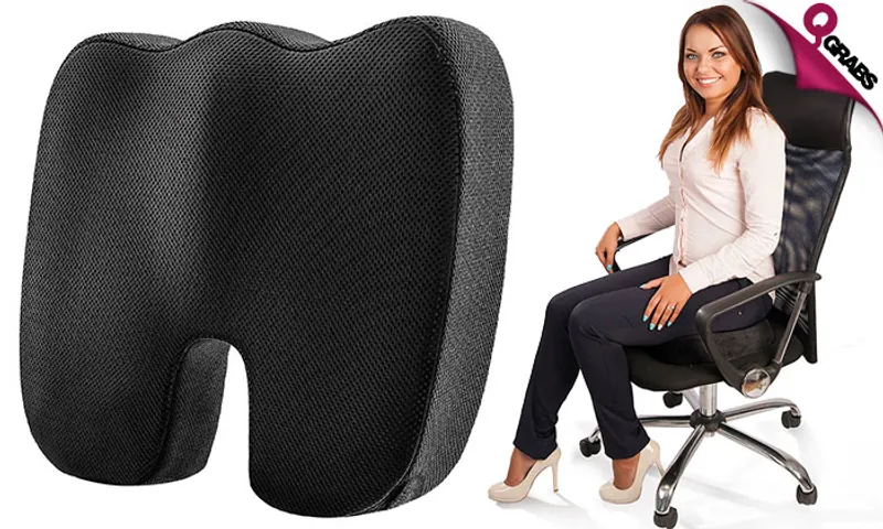 Memory Foam Cushioned Seat!